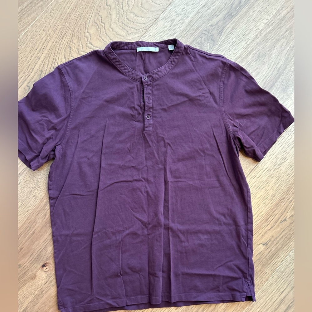 Vince shirt size xl purple